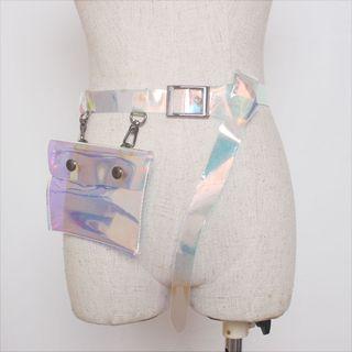 Transparent Pvc Belt Bag