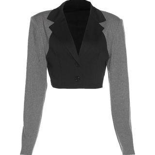 Raglan Crop Blazer
