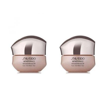 Shiseido - Benefiance Wrinkleresist24 Intensive Eye Contour Cream Duo Set: Eye Cream 15ml X 2 Pcs 2 Pcs