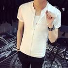 Short-sleeve Zip Jacket