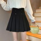 Corset Waist Mini Skirt