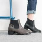 Banded-detail Ankle Boots