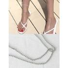 Ball-chain Anklet One Size
