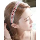 Pattern Embroidered Hair Band