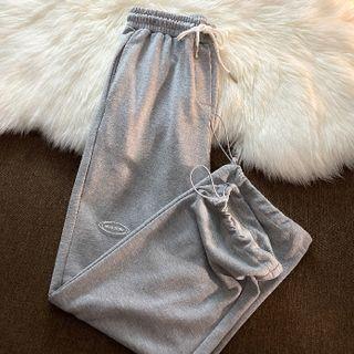 Drawstring Logo Sweatpants