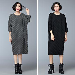 Dotted Pullover Dress
