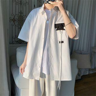 Contrast Applique Shirt