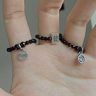 Pendant Gemstone Bead Bracelet (various Designs)