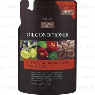 Kumano Cosme - Deve 3 Oil Conditioner (olive/tsubaki/argan) (refill) 400ml