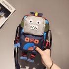 Robot Canvas Crossbody Bag Robot - One Size