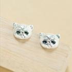 Cat Stud Earring 1 Pair - One Size