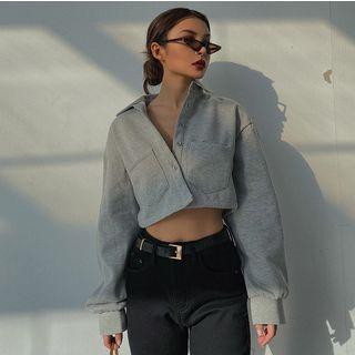 Loose-fit Cropped Shirt