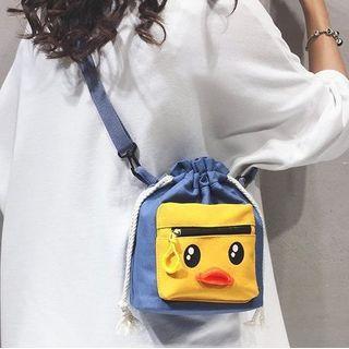Cartoon Crossbody Bucket Bag