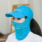 Quick Dry Outdoor Baseball Cap With Face Flap