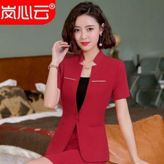 Short-sleeve Blazer / Dress Pants / Skirt / Set