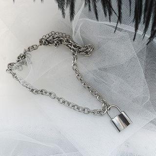 Lock Chain Necklace / Chain Bracelet
