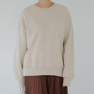 Dip-back Sweatshirt In 11 Colors