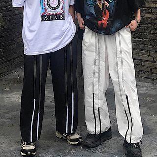 Couple Matching Striped Harem Pants