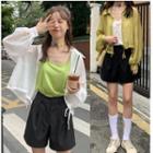 Floral Shirt / Sleeveless Top / Shorts