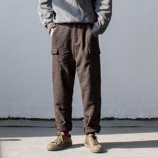 Woolen Cargo Pants