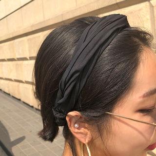 Shirred Colored Elastic Hair Band