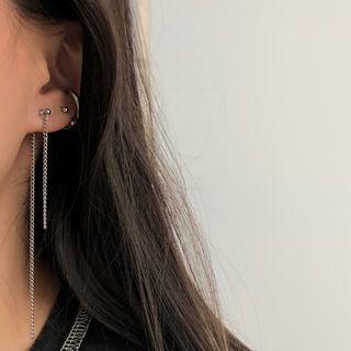 Alloy Chain Fringed Earring