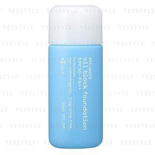Ettusais - Oil Block Foundation Spf 30 Pa++ (light Beige) 30ml