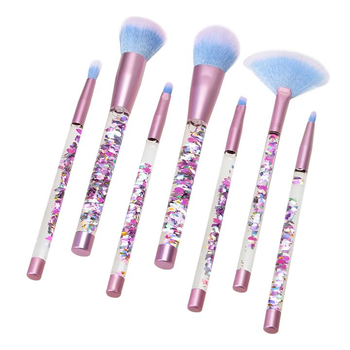 Mythss - Unicorn Brush Set (aqua) 7 Pcs 7 Pcs