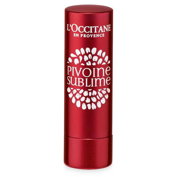 Loccitane - Pivoine Sublime Tinted Lip Balm (tender Red) 4g