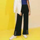 Side-stripe Wide-leg Sweatpants