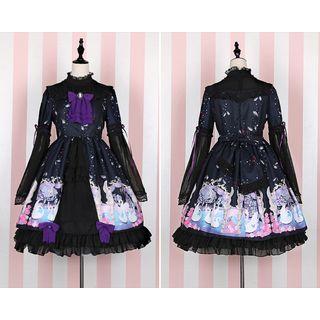 Long-sleeve Lolita Cosplay Dress