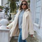 Single-breasted Fleece Blazer