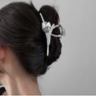 Tulip Alloy Hair Clamp Silver & Gray - One Size