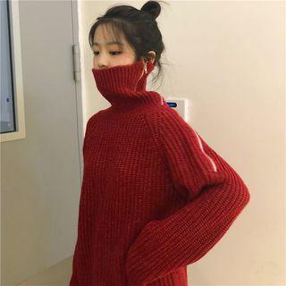 Zip-shoulder Sweater