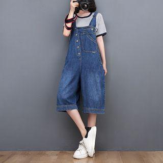 Asymmetrical Straight-leg Jumpsuit