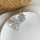 Strawberry Faux Crystal Dangle Earring 1 Pair - Hook Earrings - Translucent - One Size