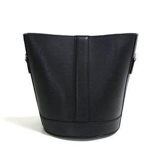 Faux-leather Bucket Shoulder Bag