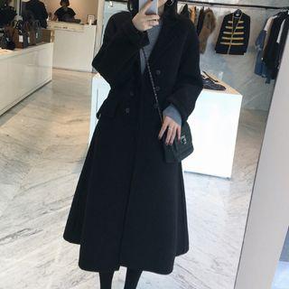 Double Breasted A-line Coatdress