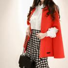 Round-neck Cape Jacket