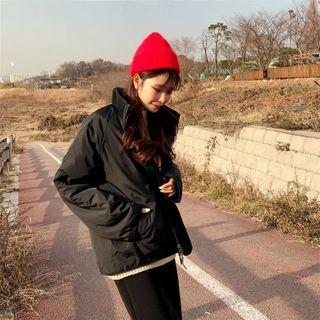 Mock-neck Long-sleeve Jacket