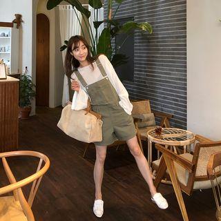 Kangaroo-pocket Jumper Shorts