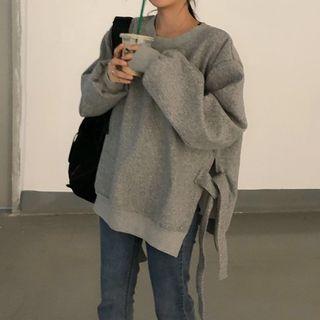 Sashed Sweatshirt Gray - One Size