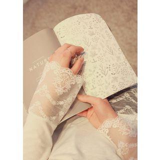 Laced-trim Top