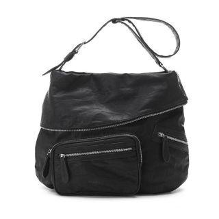 Zip-detail Cross Bag Black - One Size