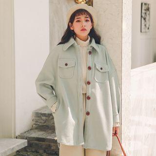 Collared Button Coat