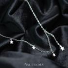 Star Necklace S925 - 1 Pair - Star - One Size