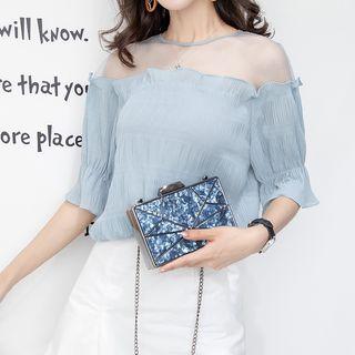 Marble Effect Clutch