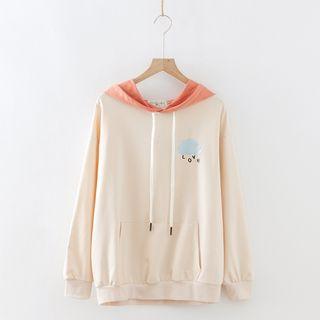 Cloud Applique Hoodie
