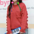 Ball-accent Sweater