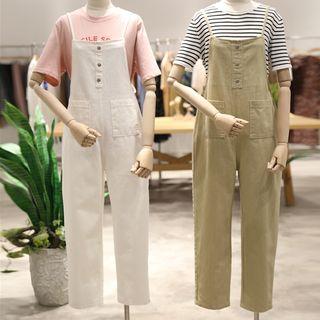 Spaghetti Strap Wide-leg Jumper Pants